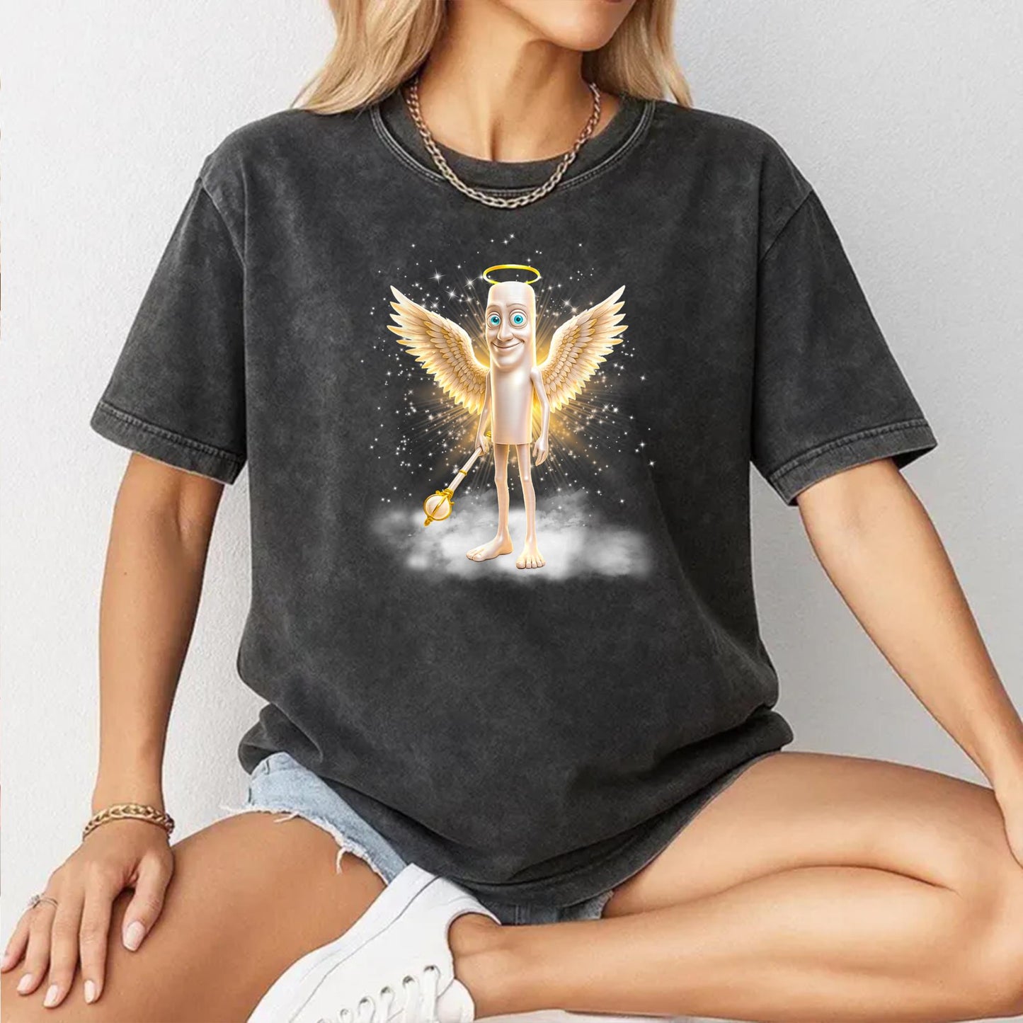 Funny Graphic Tung Tung God Sahur Brainrot Meme T-Shirt