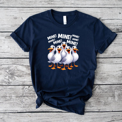 Funny Seagull Bird Outfit for Women Men T-Shirt